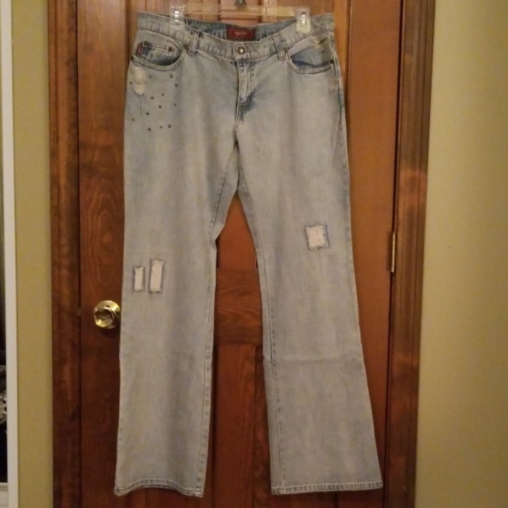 Vintage Distressed flare jean